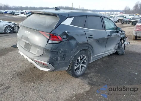2023 Kia Sportage Hybrid Ex from USA, damaged, VIN KNDPVCAG6P7110615